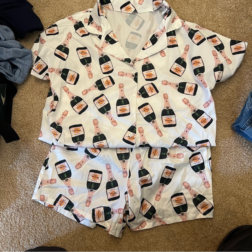 Champagne pajamas